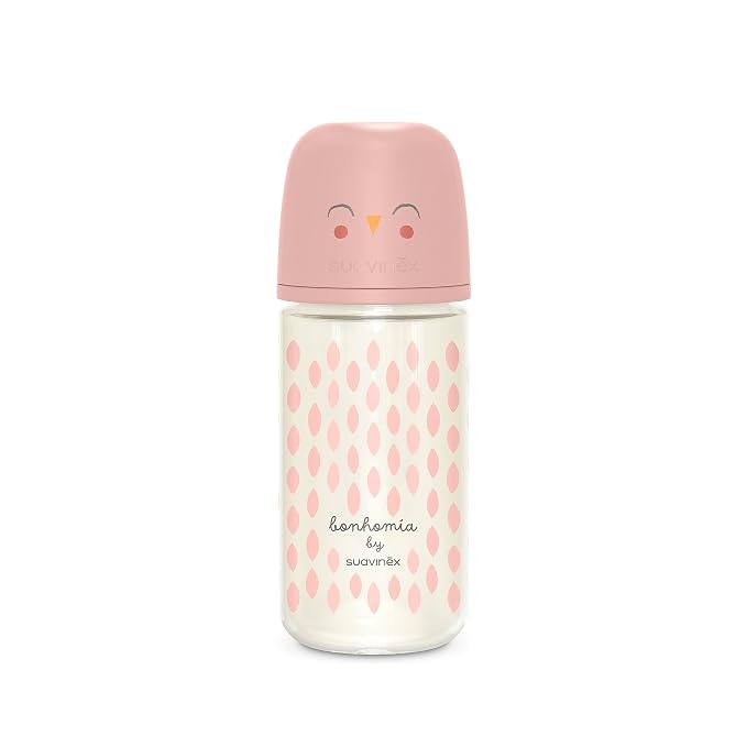 Suavinex Bonhomia Glass Baby Bottle by Suavinex