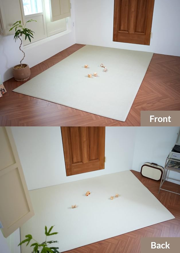 Baby Care Play Mat 73" x 49" Original One-Piece Reversible Rollable Waterproof - Image 5