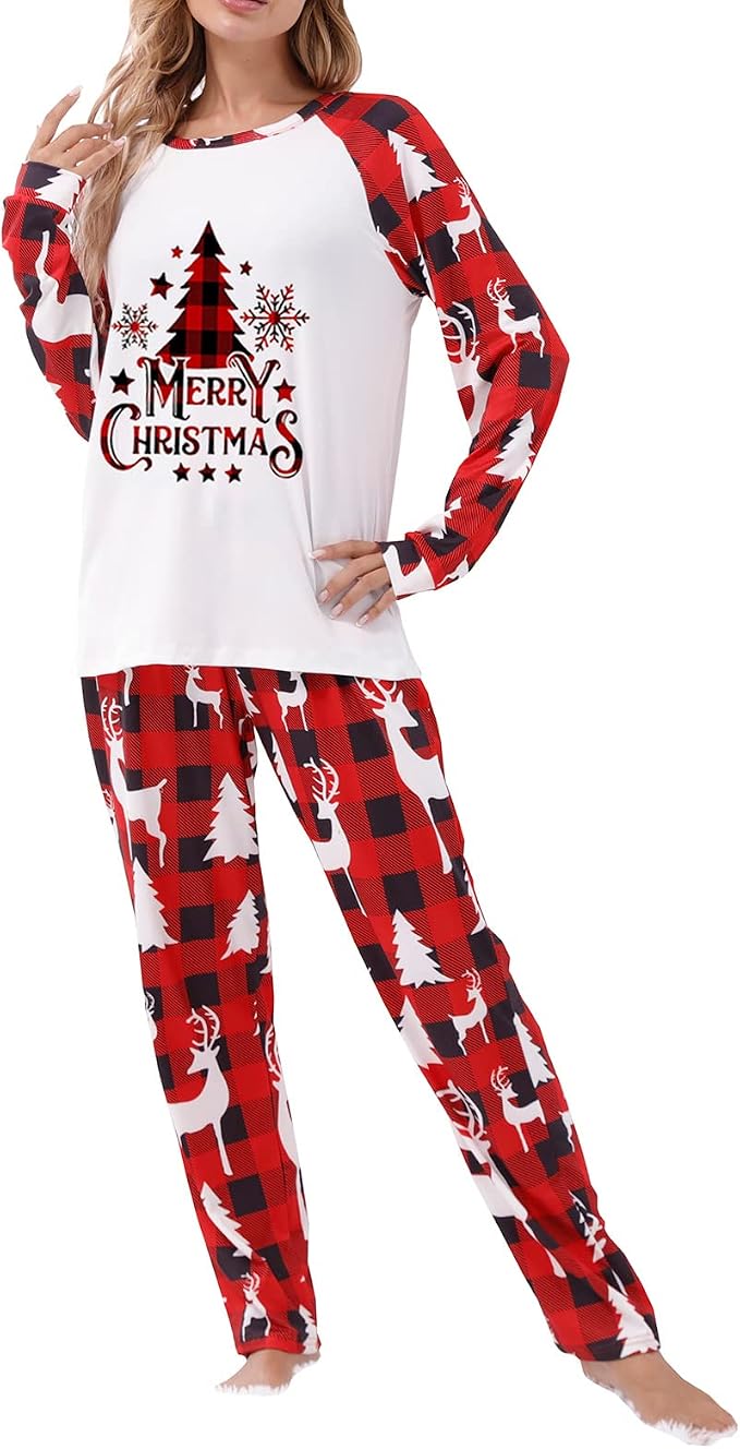 Awoscut Family Christmas Pajamas Matching Pajamas - Image 4
