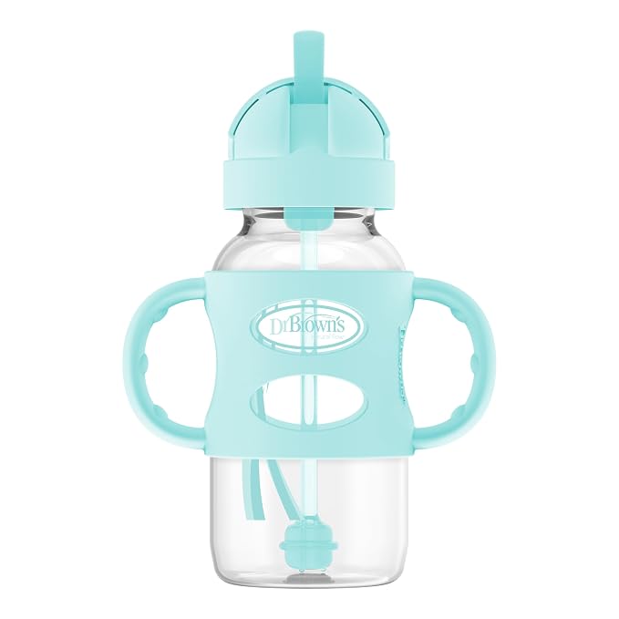 Dr. Brown's Milestones Wide-Neck Sippy Straw Bottle - Image 2