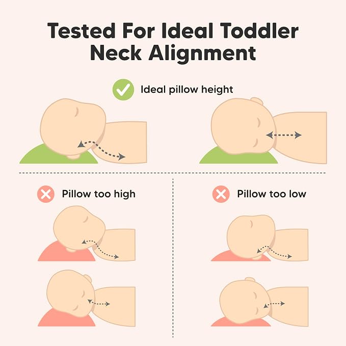 Toddler Pillow with Pillowcase - Image 6