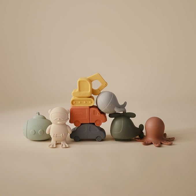 mushie Vehicles Bath Toys Play Set - Image 7