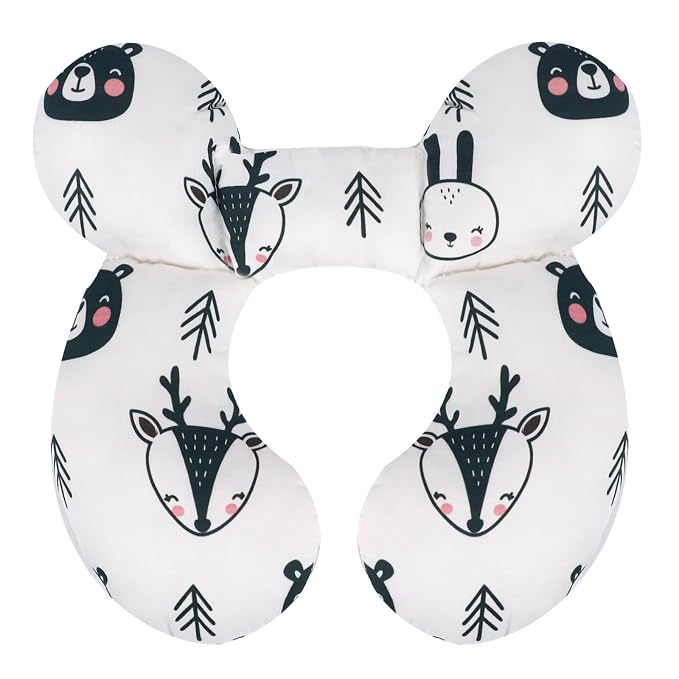 KAKIBLIN Baby Travel Pillow, Upgraded Baby Neck Pillows by KAKIBLIN