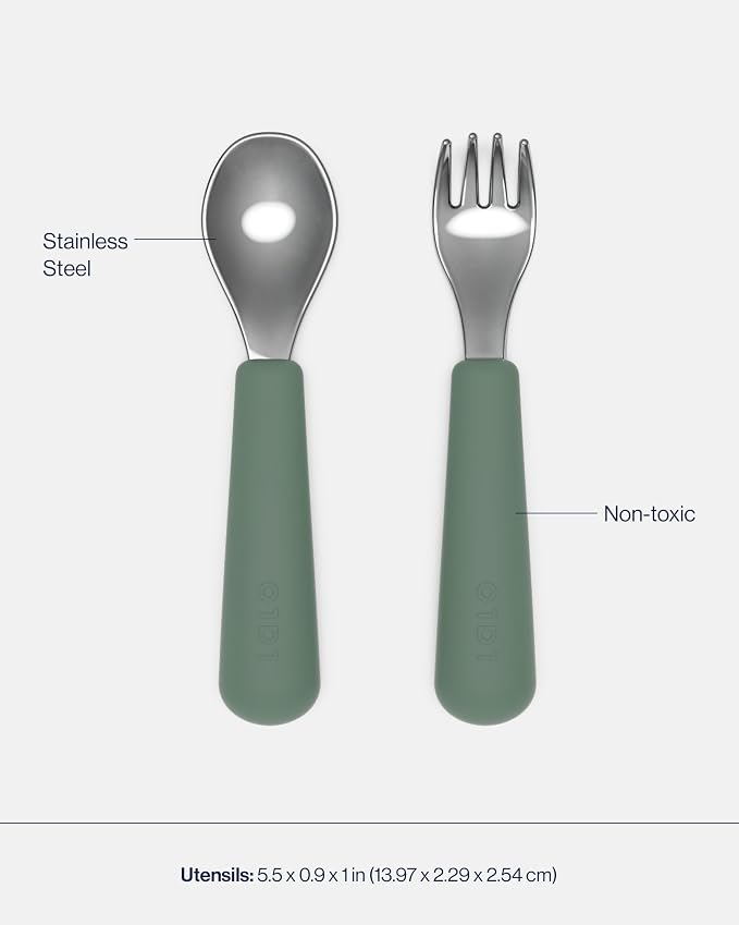 Lalo Big Bites Kids Dinnerware Starter Set - Image 5