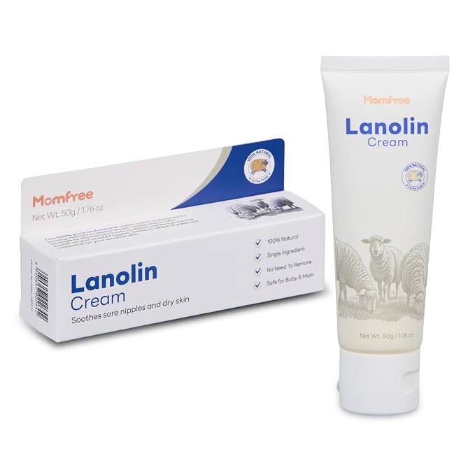 Natural Lanolin Nipple Cream: Soothing Nipples Cream Single Ingredient | by Momfree