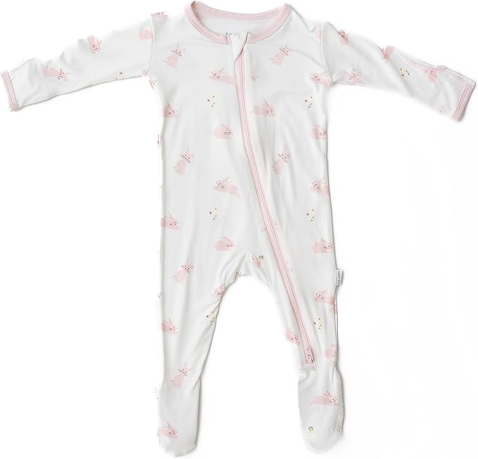 Bamboo Little Soft Baby Footie Pajamas, Baby Clothes, Newborn Sleepers by BambooLittle