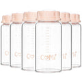 COMI Natural Glass Baby Bottle, Standard Neck Breastmilk Storage Bottle by COMI