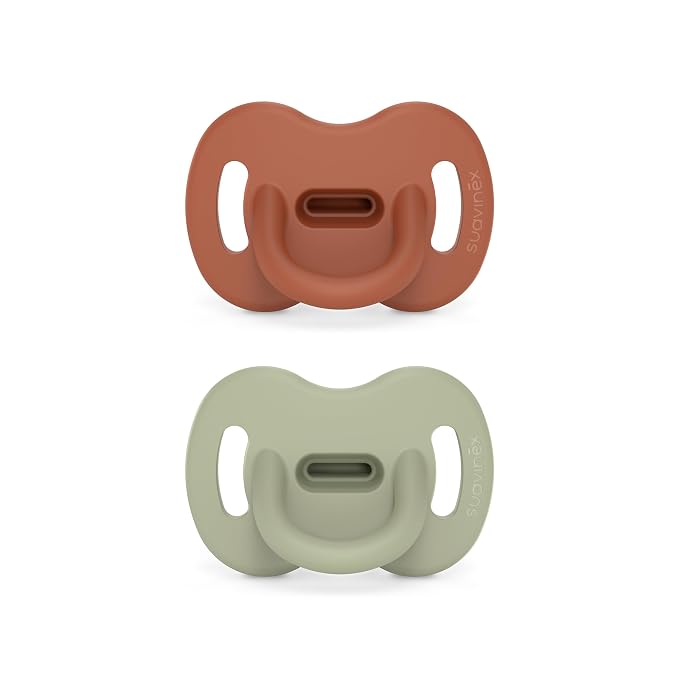 Color Essence SX PRO Silicone Baby Pacifier 2Pk, Made by Suavinex