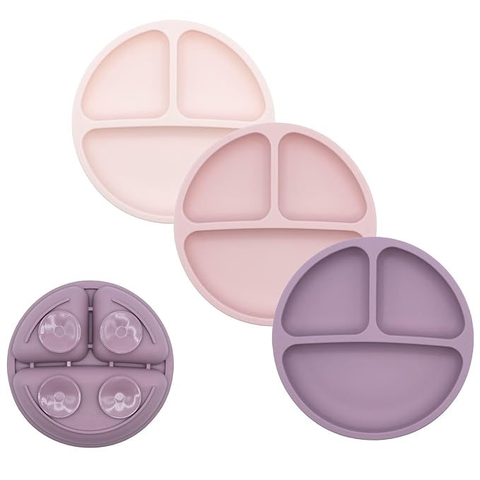 WeeSprout Suction Plates for Babies & Toddlers by WeeSprout