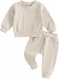 Fernvia Toddler Baby Girl Clothes 3 6 9 12 18 24 Months Fall Outfits Solid Long by Fernvia