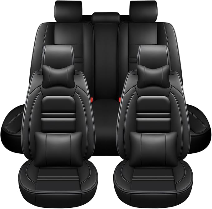 Car Seat Covers for Chrysler Car 200 2011-2017 | 5-Seats Seat Covers, by PACKMACH