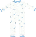 KYTE BABY Unisex Rayon Made From Bamboo Zippered Rompers 0-24 Months by KYTEBABY
