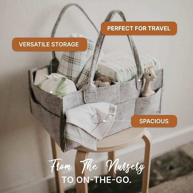 Parker Baby Diaper Caddy - Image 3