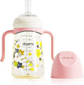 PPSU No Spill Sippy cups, Weighted Straw Toddler Water Bottle by oberni