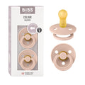 BIBS Pacifiers Colour Collection | Natural Rubber Baby Pacifier | Set of 2 by BIBS