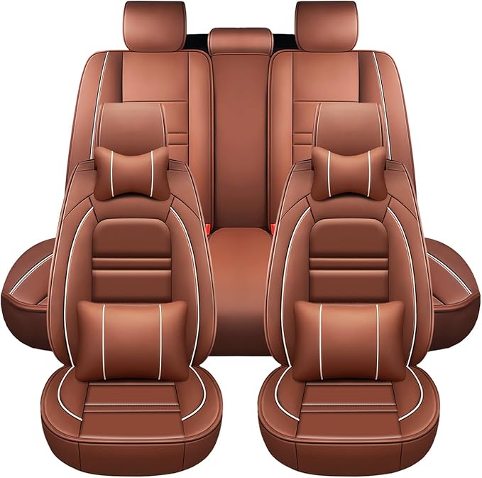 Car Seat Covers for Dodge ram 3500 2004-2011 | 5-Seats Seat Covers, Waterproof by PACKMACH