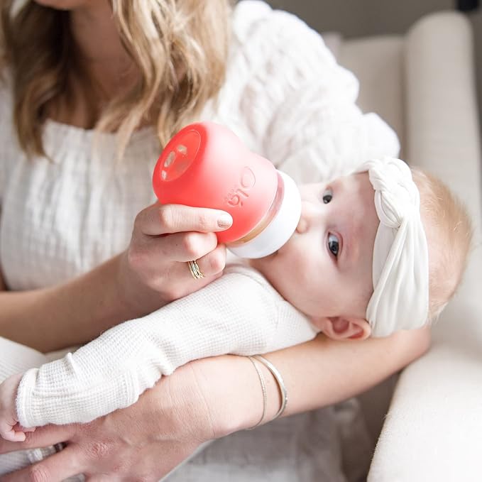 Olababy Silicone Sleeve for Avent Natural Glass Baby Bottles - Image 3