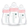 MAM Premium Glass Baby Bottles, Easy Switch Between Breast and Bottle, Feel by MAMBabyUSA