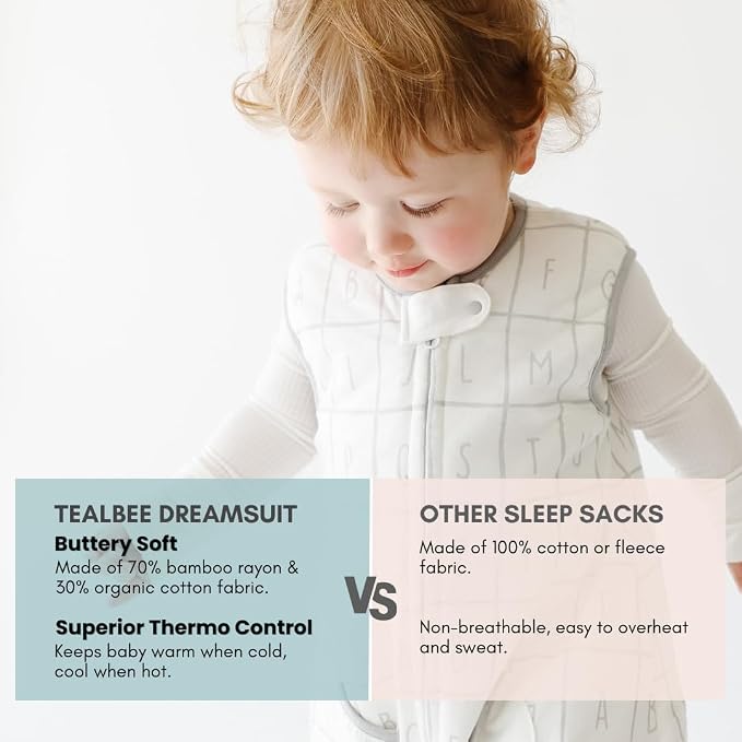 Tealbee Dreamsuit Toddler Sleep Sack - Image 3