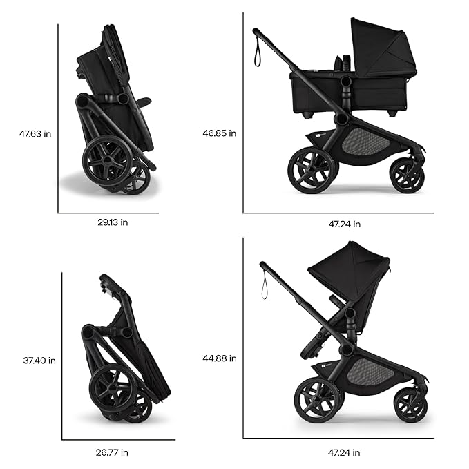 Bugaboo Kangaroo All-Terrain Single-to-Double Tandem Stroller - Image 4