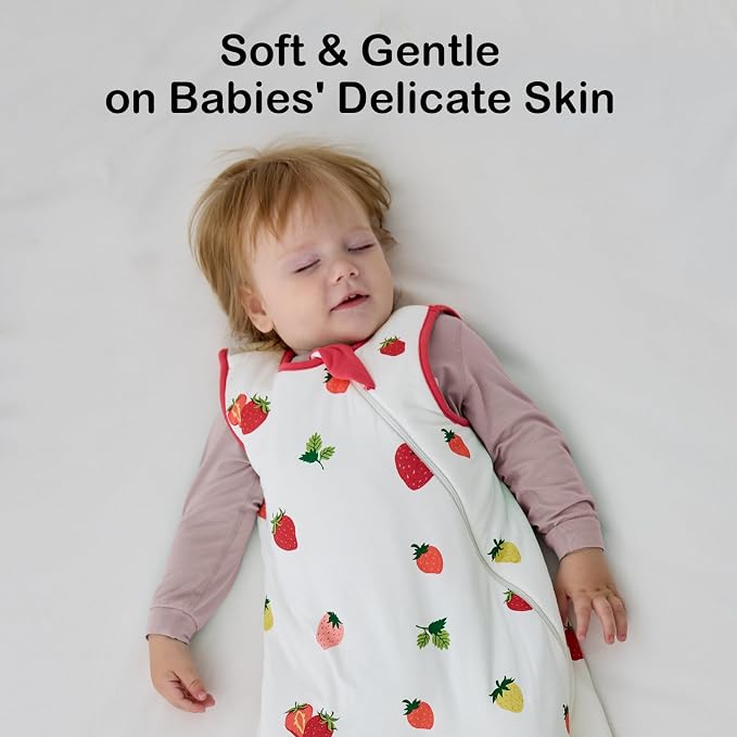 BubblePanda Rayon Made from Bamboo Sleep Sack 12-18 Months 0.5 Tog Soft - Image 4