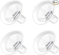 4pc 16mm Oval Flanges Shields Built-in Soft Edges Compatible by Unknown
