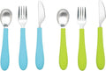 Kids Stainless Steel Utensils Set by WeeSprout