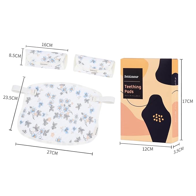 Bebamour Drool and Teething Reversible Cotton Pad - Image 3
