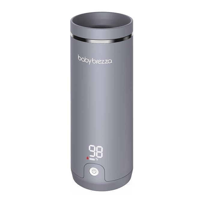 Baby Brezza Portable Warmer – 67% Faster Baby Bottle Warming by BabyBrezza