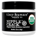 Organic Nipple Cream, Nipple Crack Lanolin Free Nipple Butter, Balm by TinyHumanSupplyCo