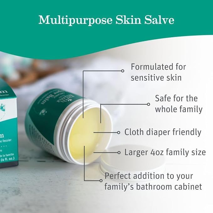 Earth Mama Organic Economy Size Diaper Balm | Diaper Cream - Image 2