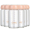 COMI Wide Neck Glass Breastmilk Collection n Storage Bottle, 8oz by COMI