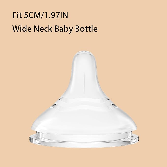Silicone Bottle Nipple, Anti Colic Nipples - Image 6