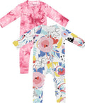 Jimonda Baby Girls Boys Footless Pajamas, Rayon From Bamboo Pjs 2 Way Zipper by JimondaBaby