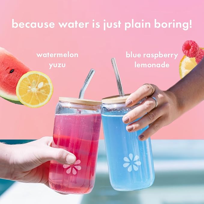 Boobie Hydromom Superfood Electrolyte Drink Mix, Watermelon Yuzu + Blue - Image 8