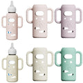 4 Pack Silicone Sleeves for Dr. Brown's Glass Bottles by AYHIT