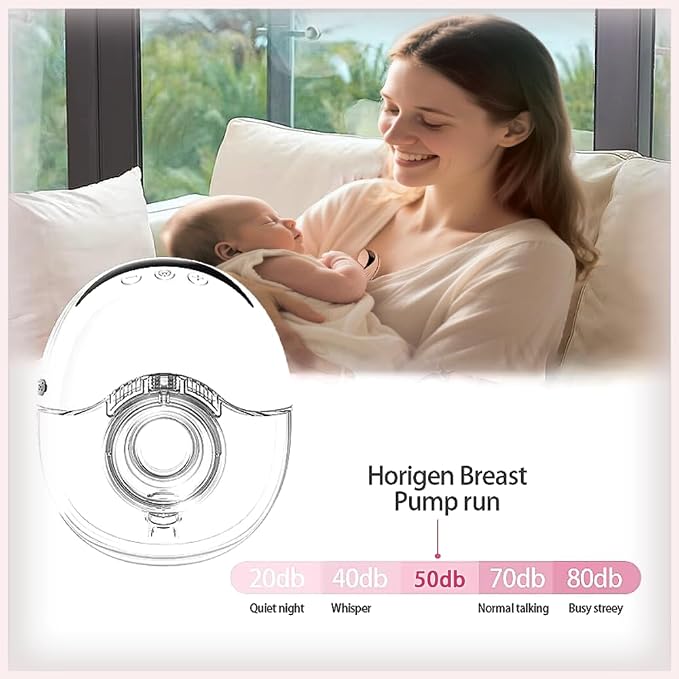 Wearable Breastfeeding Pump, 4 Modes12 Levels, Hands Free Breast Pump, Portable - Image 6