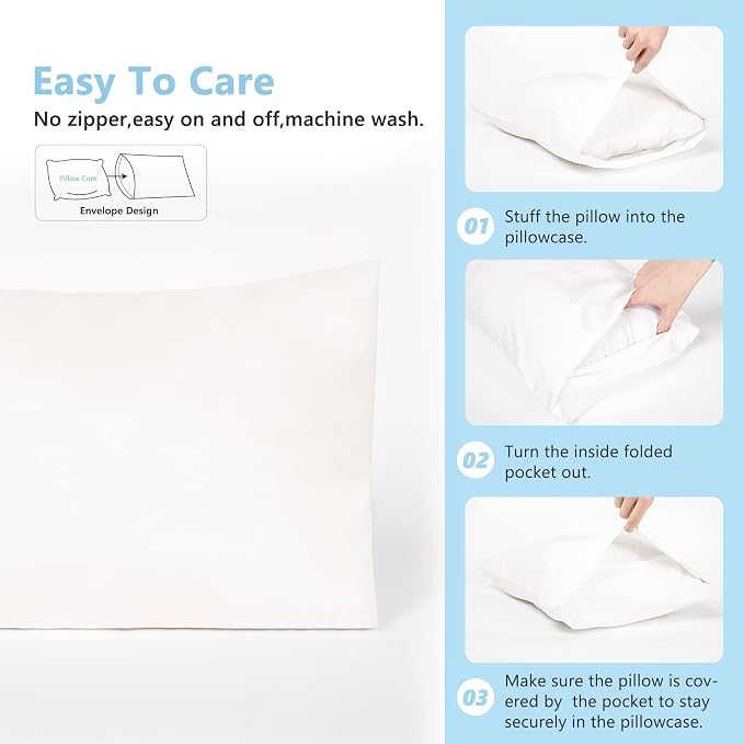 TILLYOU Toddler Pillowcase 2 Pack - Image 5
