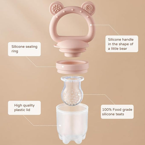 2 Pack Silicone Baby Fruit Feeder - Image 2