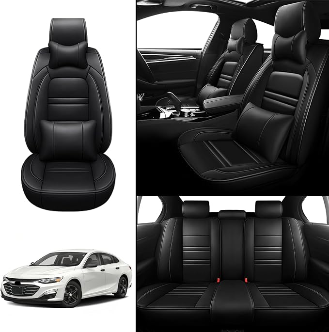 Car Seat Covers for Malibu 2004-2025 | 5-Seats Seat Covers, Waterproof Seat - Image 2