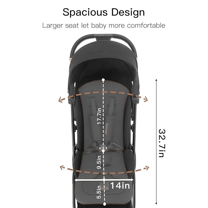 Gravity Folding Baby Stroller - Image 2
