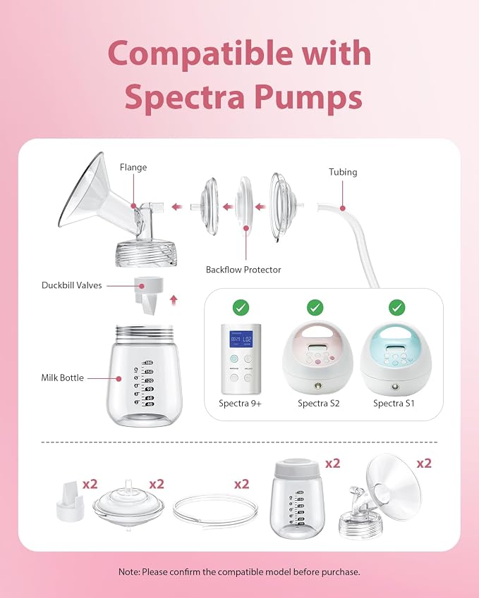 Breast Pump Parts Compatible - Image 3