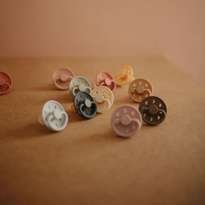 FRIGG SilkySoft Silicone Baby Pacifier 4-Pack Crystal Sparkle | Made in Denmark - Image 6