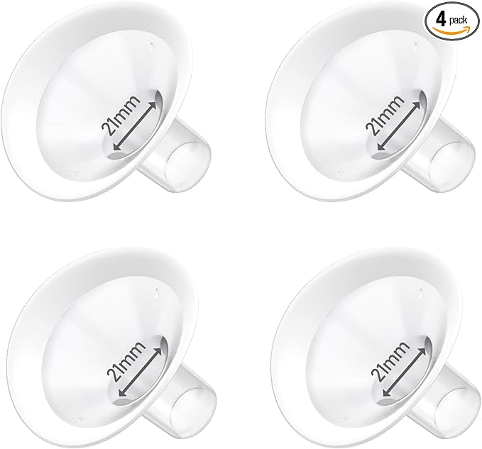 4pc 21mm Oval Flanges Shields Built-in Soft Edges Compatible by Unknown