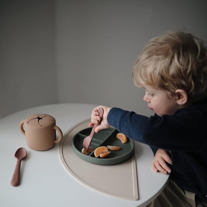 mushie Silicone Placemat for Kids | BPA-Free Non-Slip Design - Image 3
