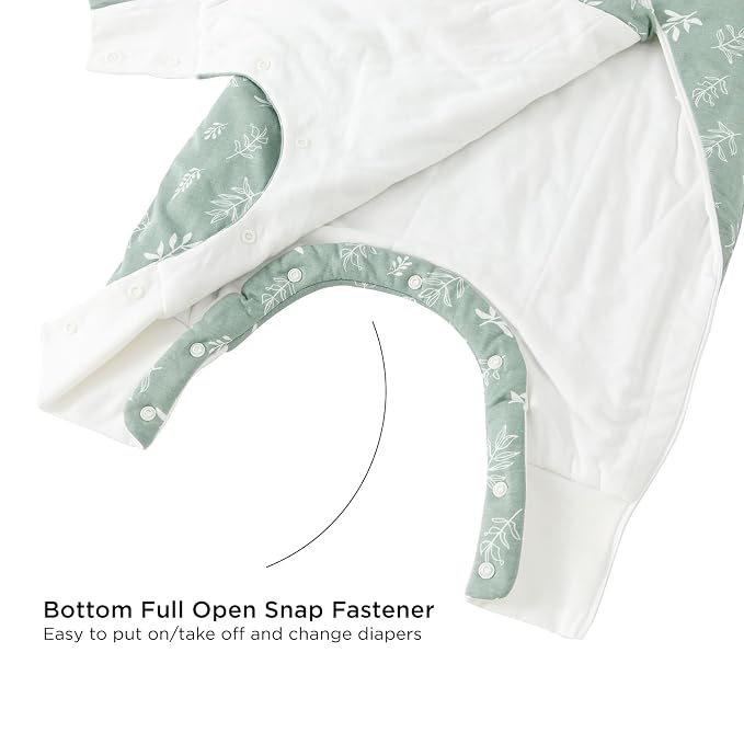 Duomiaomiao 3.5 TOG Toddler Sleep Sack 2-3T 100% Cotton Winter Side Open Zipper - Image 4