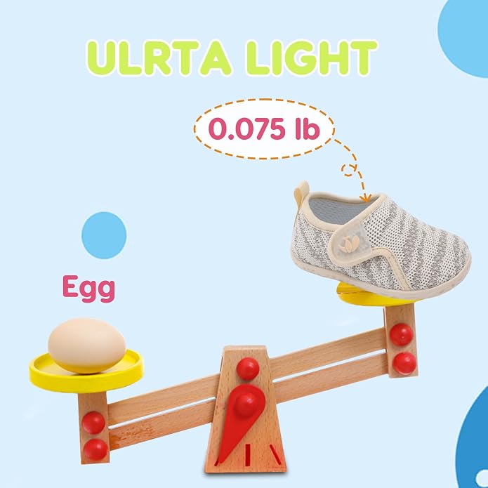 FEETCITY Baby Boys Girls First Walking Shoes Infant Sneakers Crib Shoes - Image 5