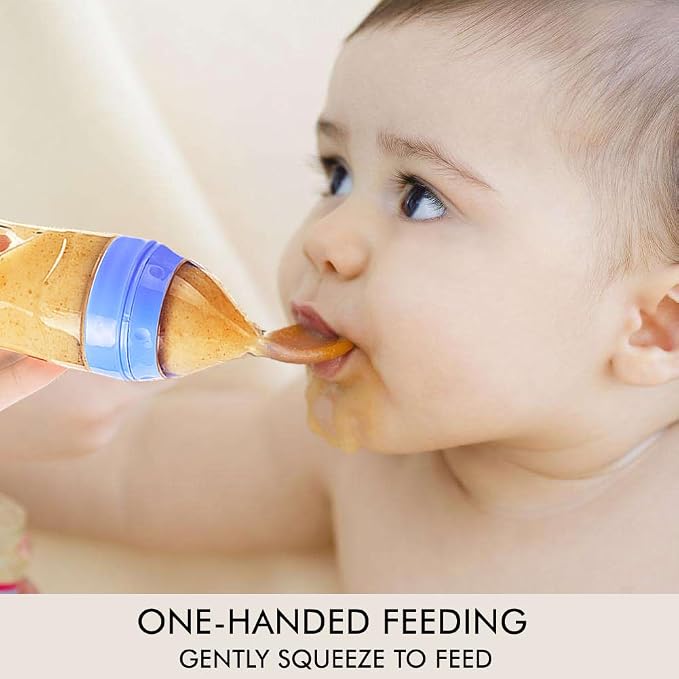 Matyz Silicone Baby Food Dispensing Spoon Squeeze Feeder - Image 3