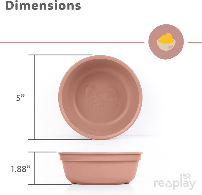Re-Play 12 oz. Toddler Bowls Set of 4 - Image 9