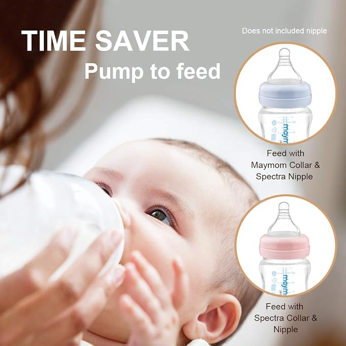 Maymom Wide-Mouth Milk Storage Collection Bottle - Image 7
